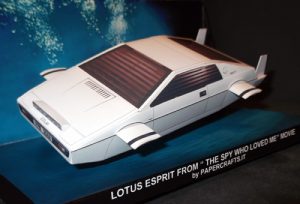 Lotus Esprit from 1977 James Bond Film The Spy Who Loved Me Front